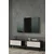 Hanah Home TV komoda Didema 150, 150 cm, antracit / travertin