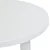 Vidaxl Vrtna miza bela 89 cm plastika