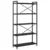 Polica Crni hrast 80 x 30 x 155 cm Konstruirano drvo