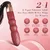 SuperLove 2in1 Perfect Whip & Vibrator Red