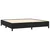 vidaXL Box spring postelja z vzmetnico črna 200x200 cm žamet