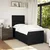 Box spring krevet s madracem crni 100x200 cm baršunasti