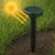 Solarni rasterivač krtica za dvorište, 2 komada