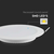 LED ugradna svetiljka LED/18W/230V, prečnik 22 cm, 4000K, bela