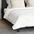 Duvet s jastucima s jastukom 3 pcs Bijelo Mikrovlakna