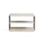 Hanah Home Klub sto Lifon, 50x33x40 cm, Crni