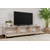 Hanah Home TV Komoda Alvin, 180x42x31,4 cm, Siva