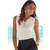 LASCANA Top temno modra/volneno bela