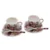 Komplet porcelanastih skodelic za espresso, 2 x 80 ml, kolekcija Classic Rose
