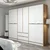Hanah Home Garderober Elina, 270x210x52cm, Beli