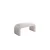 Atelier del Sofa Tabure 106x45x46cm, Belo