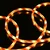 Svjetlosna uže s 2400 LED svjetlima Topla bijela 100 m PVC
