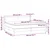 Vidaxl Box spring postelja z vzmetnico temno modra 200x200 cm žamet