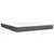 Vidaxl Box spring postelja z vzmetnico temno siva 180x200 cm blago