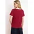 Trendyol Milla Ženska majica TWOSS24TS00037, Bordo