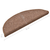 vidaXL Preproge za stopnice 15 kosov rjave 56x17x3 cm