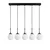 Opviq Luster Orbital-15-14021, 80x15x115cm, IP20, Crno-beli
