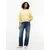 TOMMY HILFIGER Majica rumena/bela