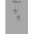 Opviq Luster 2607499, Zlatne boje