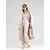 VERO MODA Bluza VMBUMPY svetlo roza/bela
