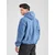 LEVIS  Majica Cozy Up Hoodie modra