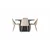 Venture Design Jedilna miza in stol Matilda Night, miza 130x75 cm, stol 56x87x49 cm, črno rjava