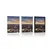 Plakat pogled z letala na Tower Bridge - 40x60 silver