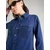 GUESS Bluza MONIQUE modra/črna