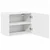 vidaXL Stenska kuhinjska omarica Bela 50 x 31 x 40 cm Konstruiran les