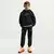 Nike Dečiji donji deo trenerke  Air Fleece, Crni