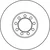 TRW DF4994S ZAVORNI DISK SPREDNJI L/D