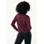 Mexx Ženski kardigan Aralia MF006600853W, Regular, Dugi rukav, Bordo