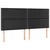 Vidaxl Box spring postelja z vzmetnico črn 180x200 cm umetno usnje