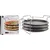 Excellent Houseware Stojalo za peko pice, komplet 3 pladnjev