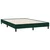 Vidaxl Box spring postelja brez vzmetnico temno zelena 140x220cm žamet