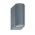 LYNCO Fasadna lampa krug 2xGU10 siva