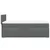 Vidaxl Box spring postelja z vzmetnico temno siva 80x200 cm blago