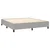 Krevet box spring s madracem svjetlozeleni 160x200 cm tkanina