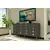 Hanah Home Konzola Dome KB150, 150x75x35 cm, Antracit-srebrne boje