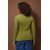 Trendyol Curve Ženska bluza Tbbaw26Af00028, Kaki