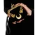 Denarnica za kovance KILLSTAR - Celestial - Black/Gold - KSRA013897