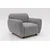 Atelier del Sofa Fotelja Eddy 86x86x90cm Svetlosiva