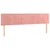 Vidaxl Box spring postelja z vzmetnico roza 120x190 cm žamet