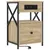 vidaXL Nočne omarice s predalom 2 pcs sonoma hrast 40 x 31 x 60 cm