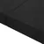 Sofa na razvlačenje 100 x 67 x 45 cm Crna