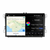 Farrot avtoradio (2 DIN, 9 inčni ANDROID 13 zaslon na dotik, 2/32 GB, GPS, DAB, CAN-BUS, DSP, Bluetooth, WiFi, za vzvratno vožnjo) + vzvratni pogled
