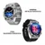Smart Watch DT Ultramate srebrni (crna silikonska i srebrna metalna narukvica)