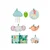 Lionelo Inga Podloga za igro Baby Gym, Multicolor