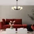 Opviq Luster Antler-13769, 74cm, IP20, Crno-beli