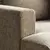 UPPAKRA Modularna sofa trosed, s lenjivcem, desno sa stoličicom/Johanneshov smeđebež